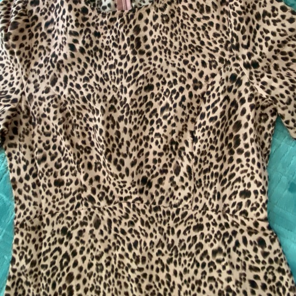 NWT Animal Print Mini Dress - Picture 3 of 4